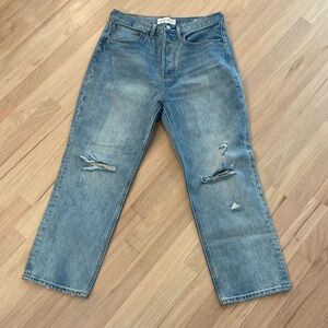 Aritzia Denim Forum Joni High Rise Loose Jeans